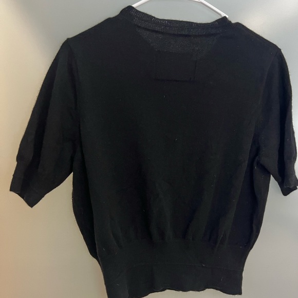 Marc Jacob’s Jewel Button Crop Sweater Size L - Picture 5 of 7
